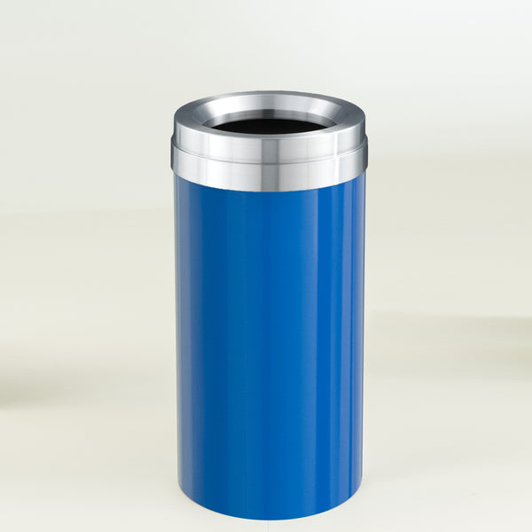 Glaro WasteMaster™ Funnel Cover Trash Can – Indoor/Outdoor | Custom Finish | Made in USA