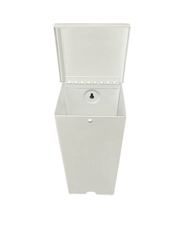 SD2000WH Wall-Mounted Sanitary Pad Dispenser – Retail Style Pads, Made in USA