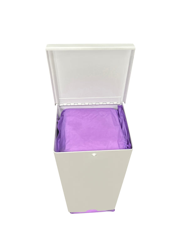 SD2000WH Wall-Mounted Sanitary Pad Dispenser – Retail Style Pads, Made in USA