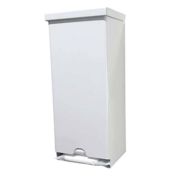 SD2000WH Wall-Mounted Sanitary Pad Dispenser – Retail Style Pads, Made in USA