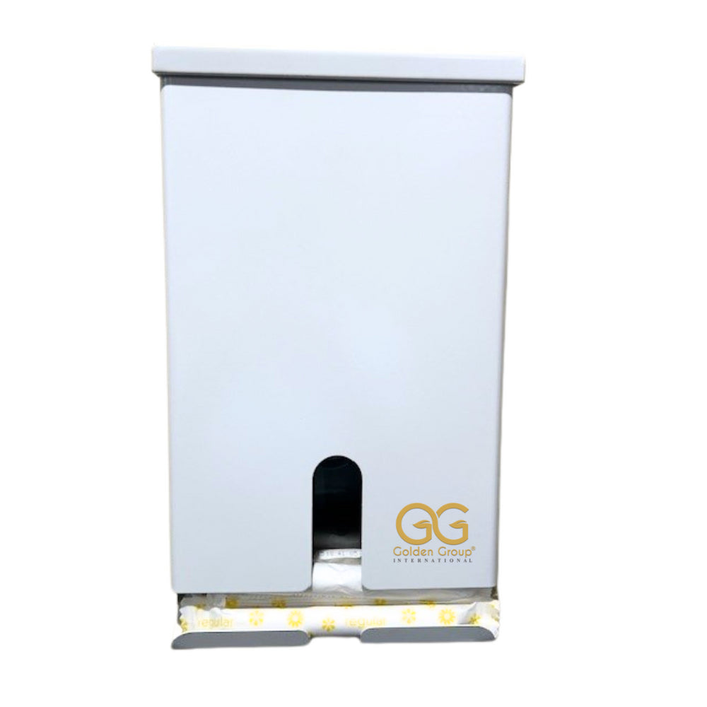SD4000WH-TO Wall-Mounted Tampon Dispenser – Retail-Style, White Steel, Made in USA