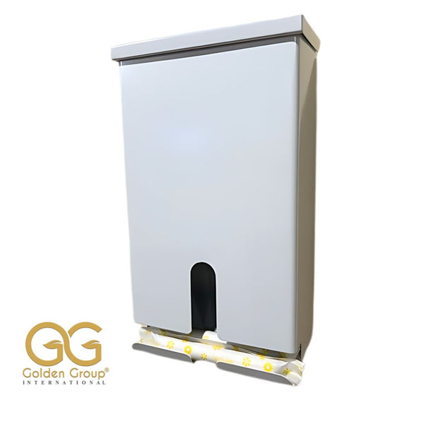 SD4000WH-TO Wall-Mounted Tampon Dispenser – Retail-Style, White Steel, Made in USA