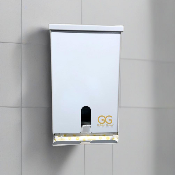 SD4000WH-TO Wall-Mounted Tampon Dispenser – Retail-Style, White Steel, Made in USA