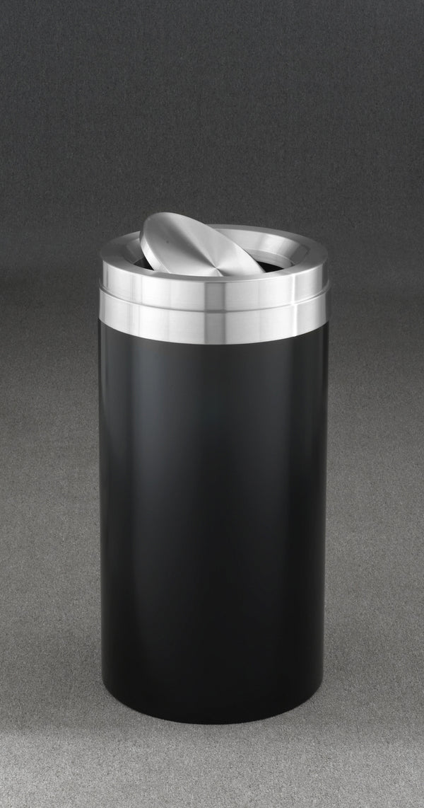 Glaro Value WasteMaster™ Receptacle – Tip Action Cover | Indoor/Outdoor | Made in USA