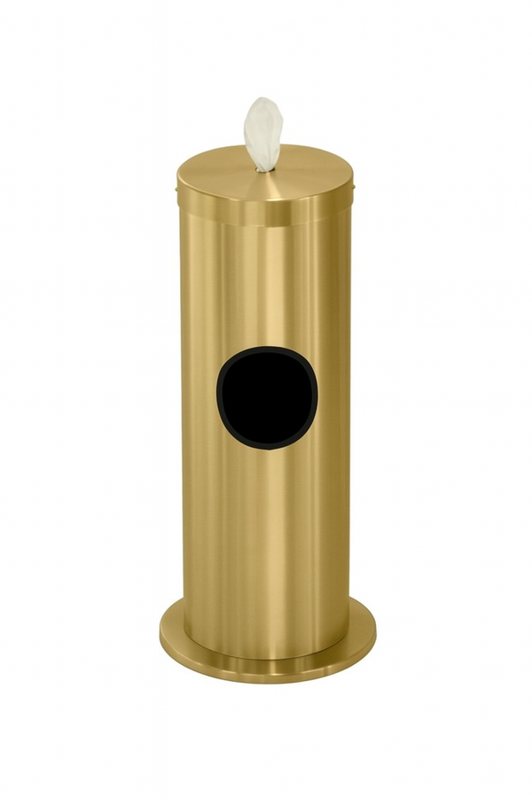 Glaro Floor Standing Wipe Dispenser with 2-Gallon Receptacle | Indoor/Outdoor | Made in USA