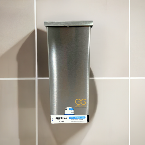 SD3000 Wall-Mounted Sanitary Napkin Dispenser – Vended Style Pads Only, Made in USA