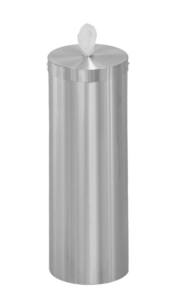 Glaro Wipe Dispenser with Extra Storage | Designer Colors | Floor Standing | Made in USA