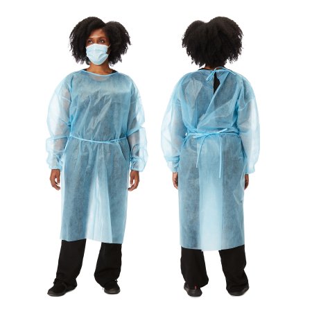 Protective Procedure Gown One Size Fits Most NonSterile Disposable