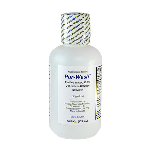 Eyewash Refill Bottle 16 Oz