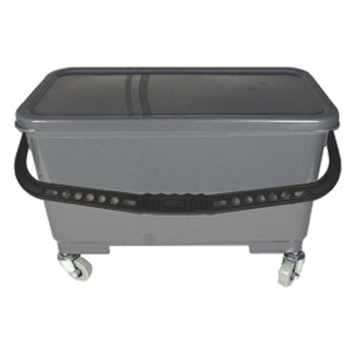 Microfiber bucket, grey, 6 gallon