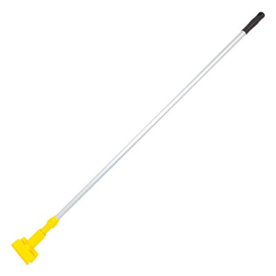 ALUMINUM HANDLE/YELLOW JAWS MOP HANDLE 62" (2505-MFJAW62)