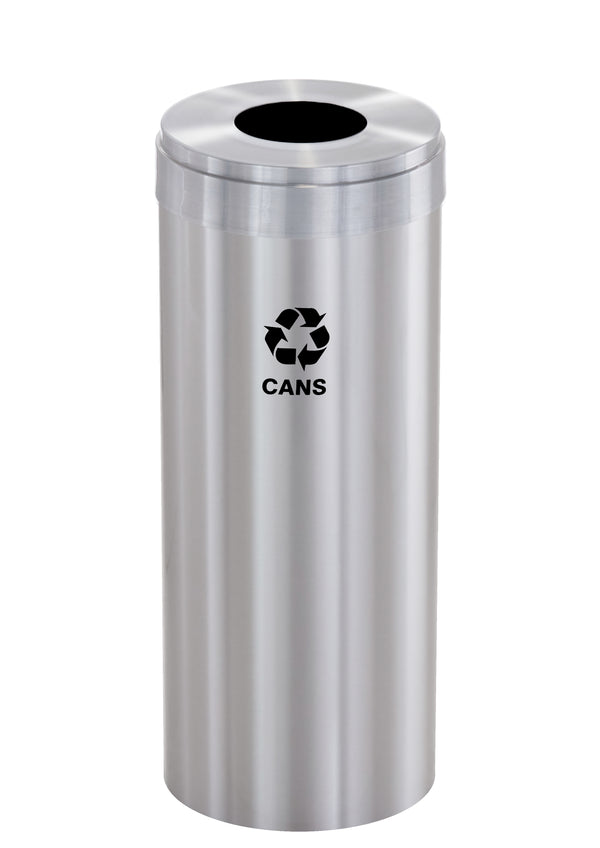 Glaro RecyclePro Value Individual Recycling Receptacle – Choose Size & Message | Indoor/Outdoor Use | Made in USA