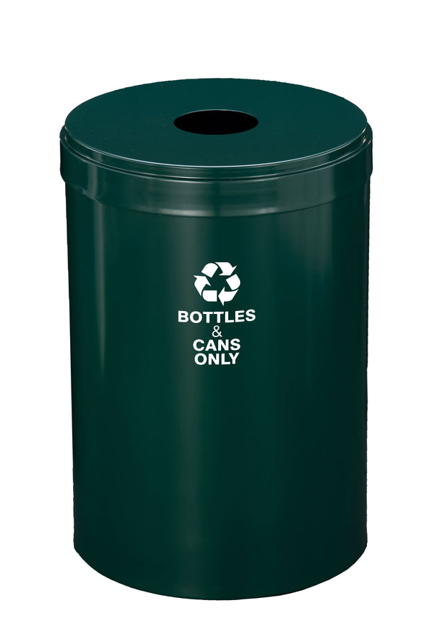 Glaro RecyclePro Value Series with Single Purpose Opening for BOTTLES, CANS, ETC.- Designer Colors