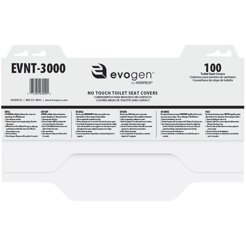 Evogen® No-Touch Toilet Seat Covers