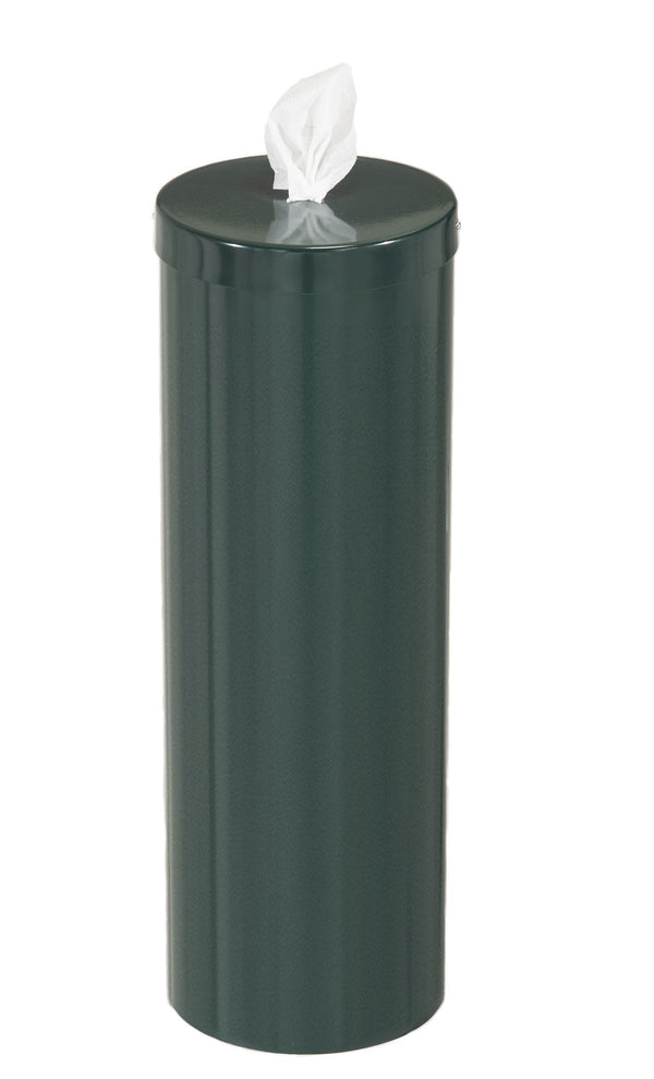 Glaro Wipe Dispenser with Extra Storage | Designer Colors | Floor Standing | Made in USA