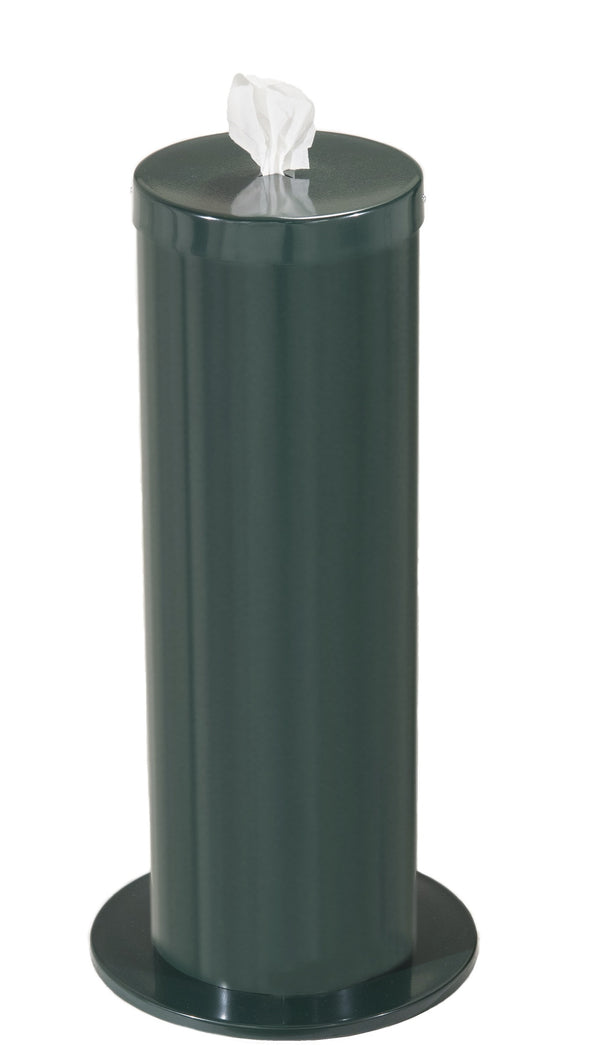 Glaro Wipe Dispenser with Extra Storage & Weighted Base | Floor Standing | Made in USA