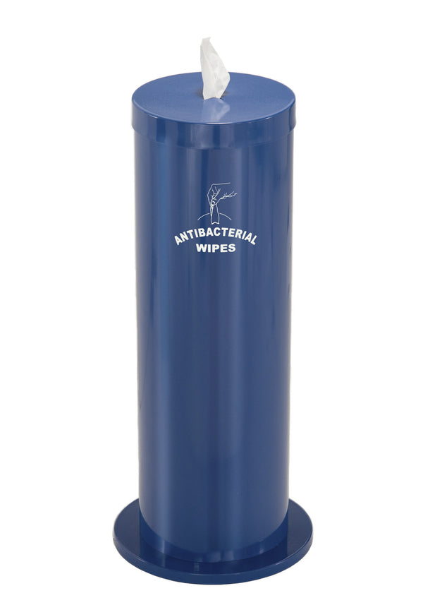 Glaro Wipe Dispenser with Extra Storage & Weighted Base | Floor Standing | Made in USA