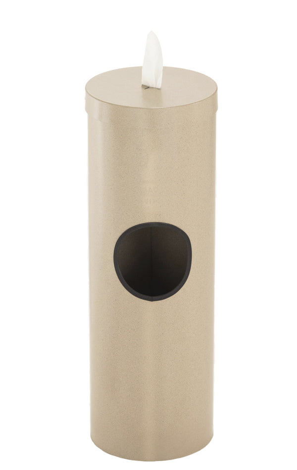 Glaro Wipe Dispenser with Trash Receptacle & Removable Liner | Floor Standing | Made in USA