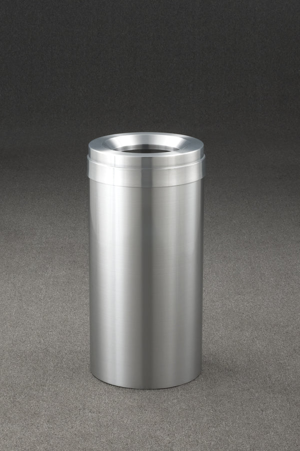 Glaro WasteMaster™ Funnel Cover Trash Can – Indoor/Outdoor | Custom Finish | Made in USA