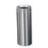 Glaro “New Yorker” Waste Receptacle – Funnel Opening | Satin Aluminum Finish | Made in USA