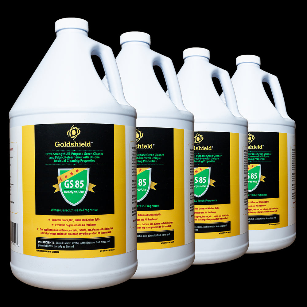 Goldshield® 85 Surface Cleaner (GS85) | All-Purpose Odor & Grime Remover | Made in USA