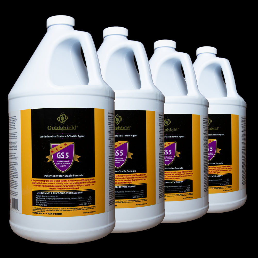 Goldshield® 5 - GS5 Surface Antimicrobial Concentrate | 90-Day Protection | EPA Registered