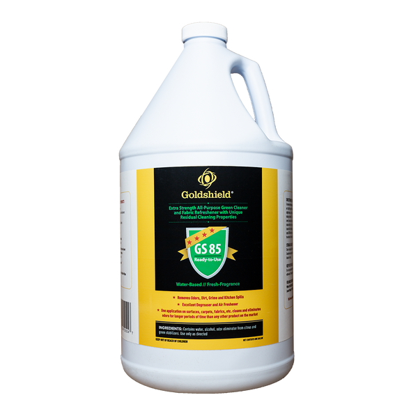 Goldshield® 85 Surface Cleaner (GS85) | All-Purpose Odor & Grime Remover | Made in USA