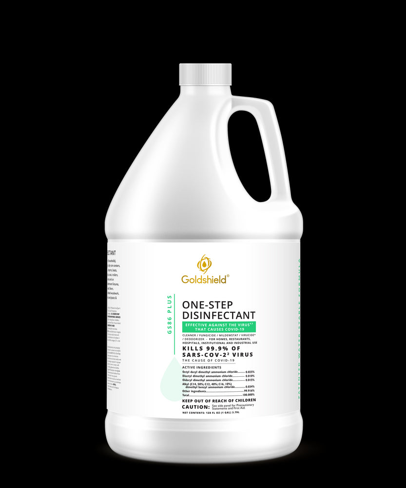 Goldshield 86 Plus – Broad Spectrum Disinfectant – 1 Gallon Bottle