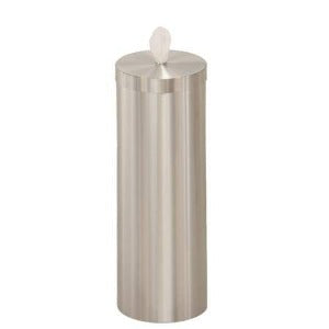 Glaro Wipe Dispenser with Extra Storage | Designer Colors | Floor Standing | Made in USA