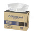 Taskbrand E25 Wiper Scrim 4-PLY, 9.75"X16.75", Interfold, Dispenser, White