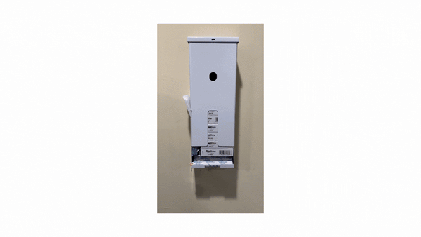 SD8000 Tampon, Sanitary Napkin and Courtesy Bag Dispenser, ADA Compliant, Made in the USA