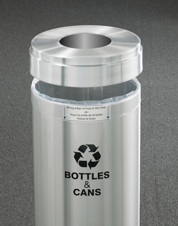 Glaro Clear Poly Liner Bags – 2 Mil Thick | LB12, LB15, LB20 | Case of 400 Liners