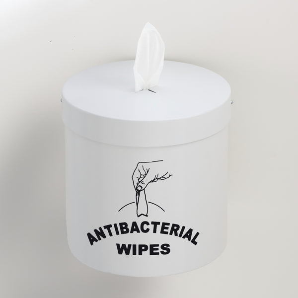 Glaro Wall Mounted Wipe Dispenser | Compact Sanitizing Station | Made in USA