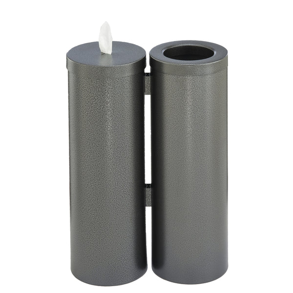 Glaro Floor Standing Antibacterial Wipes Station with Trash Receptacle | Made in USA