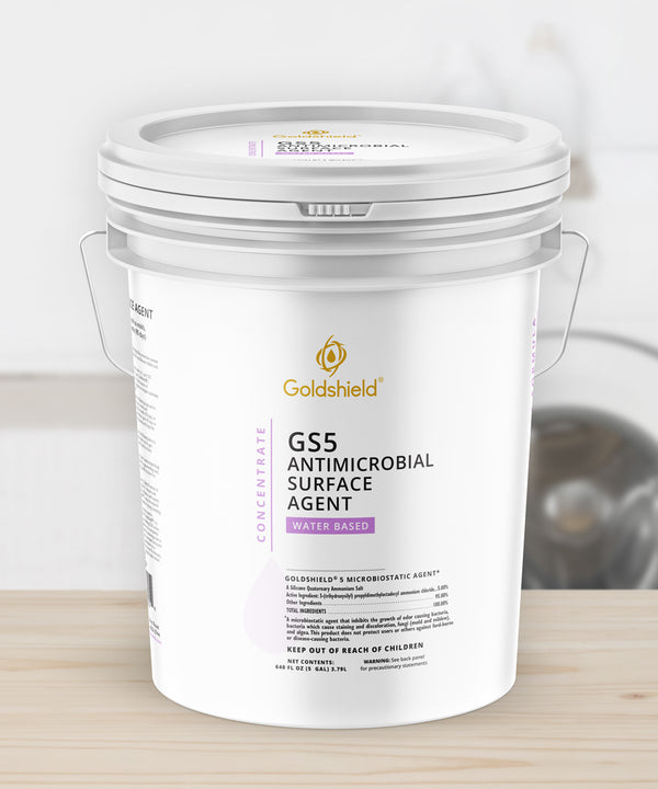 Goldshield® 5 - GS5 Surface Antimicrobial Concentrate | 90-Day Protection | EPA Registered