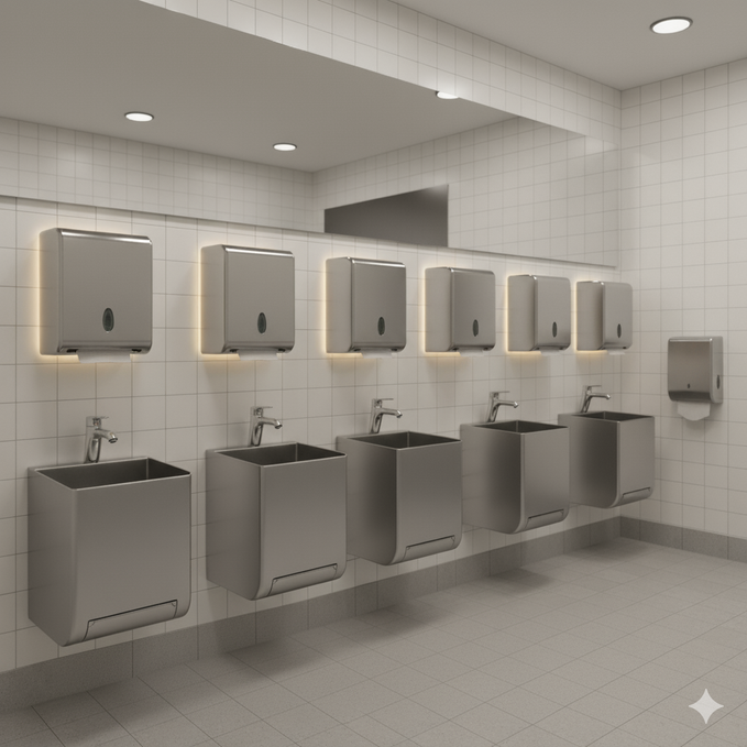 Why Stainless Steel Dispensers Are Gold Standard for Public Restrooms
