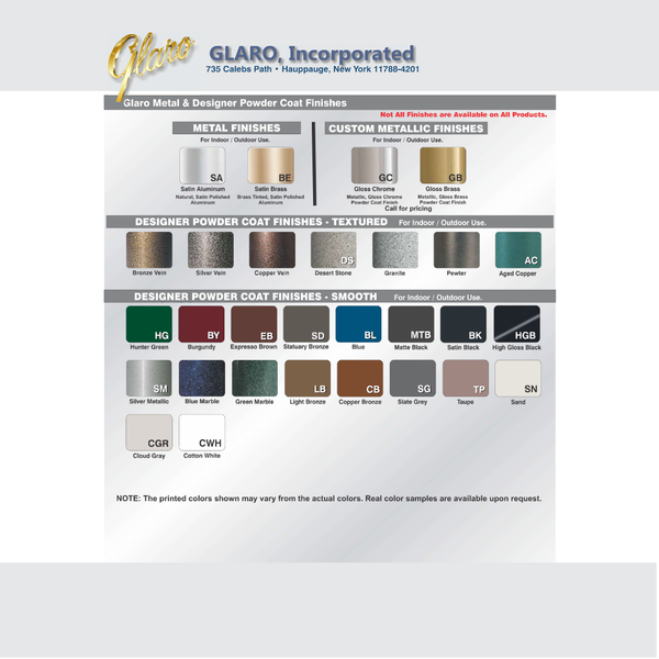 Glaro “Mount Everest” Waste Receptacle –  Satin Aluminum Tip Action Lid | Choose base color | Made in USA