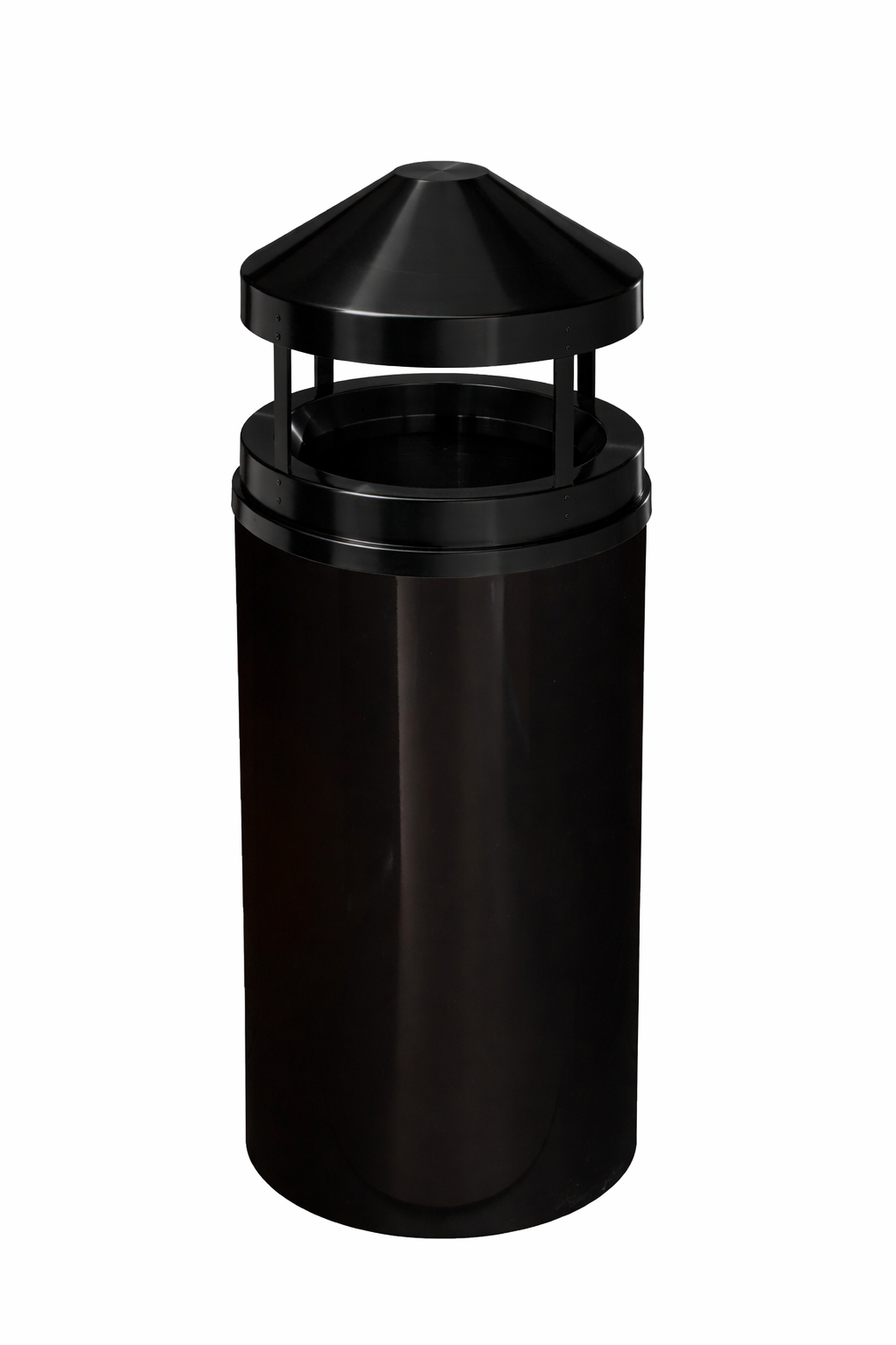 Glaro WasteMaster™ Canopy Top Commercial Trash Can – Designer Color, 12, 16 & 33 Gallon, Indoor Use (H1201**, H1501**, H2001**)