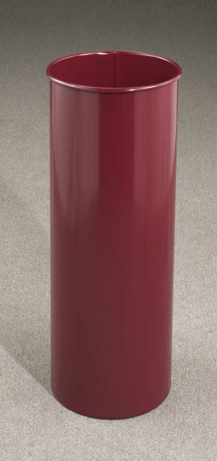 Glaro Open-Top Commercial Trash Can – Designer Color, 5–39 Gallon, Indoor