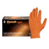 Catch® Light By ProWorks® Nitrile Disposable Gloves, Orange, 6 mil