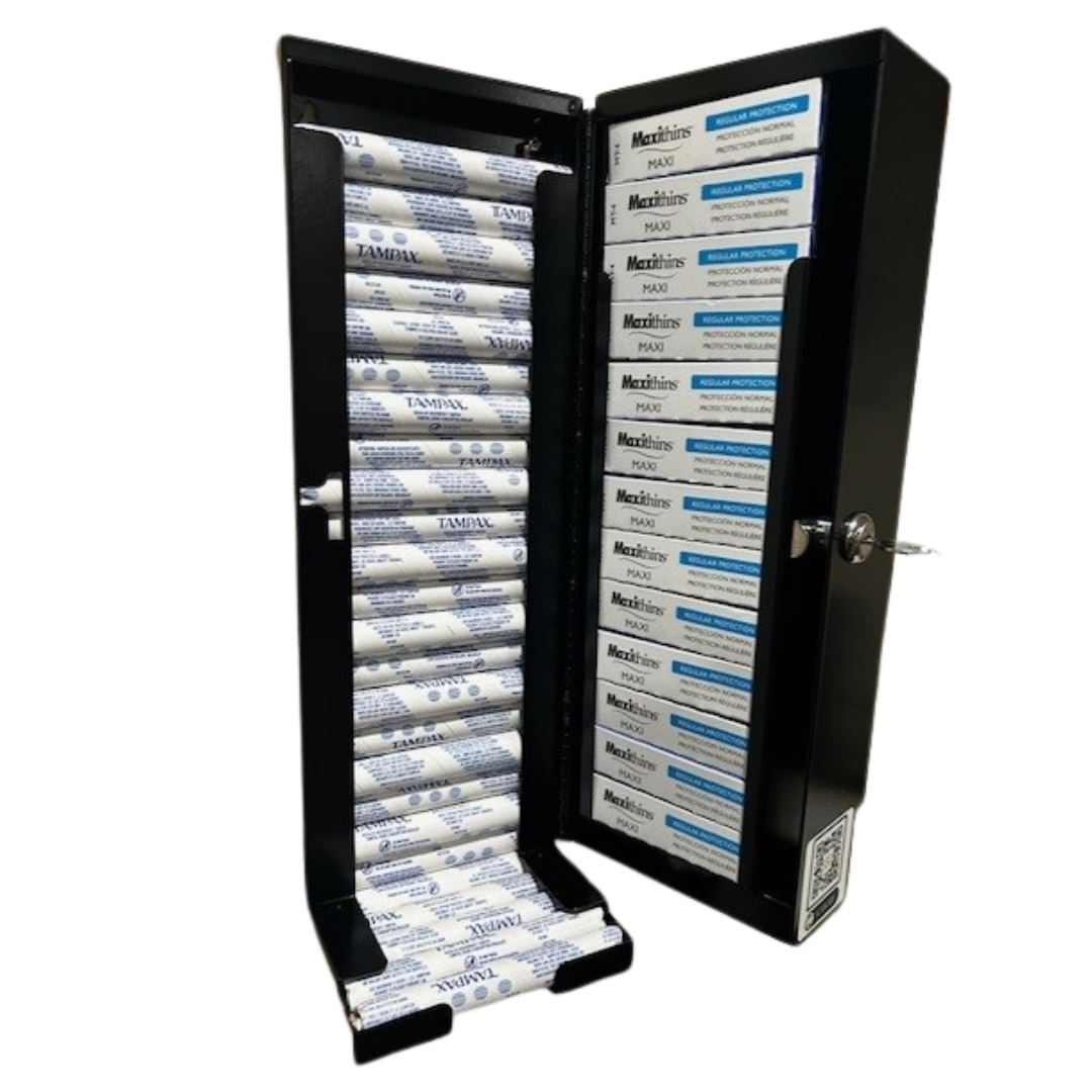 Dual Dispenser for Public Restrooms – Tampon & Sanitary Napkin, ADA Compliant