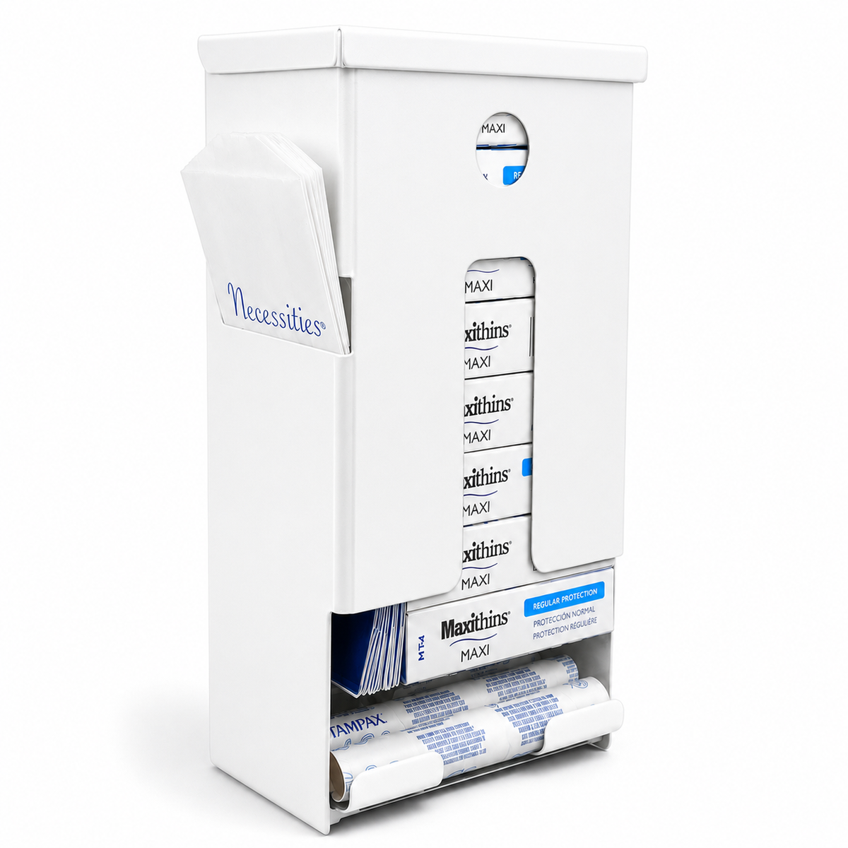 Golden Group International SD7000 Compact Free-Vend Tampon, Sanitary Napkin & Courtesy Bag Dispenser