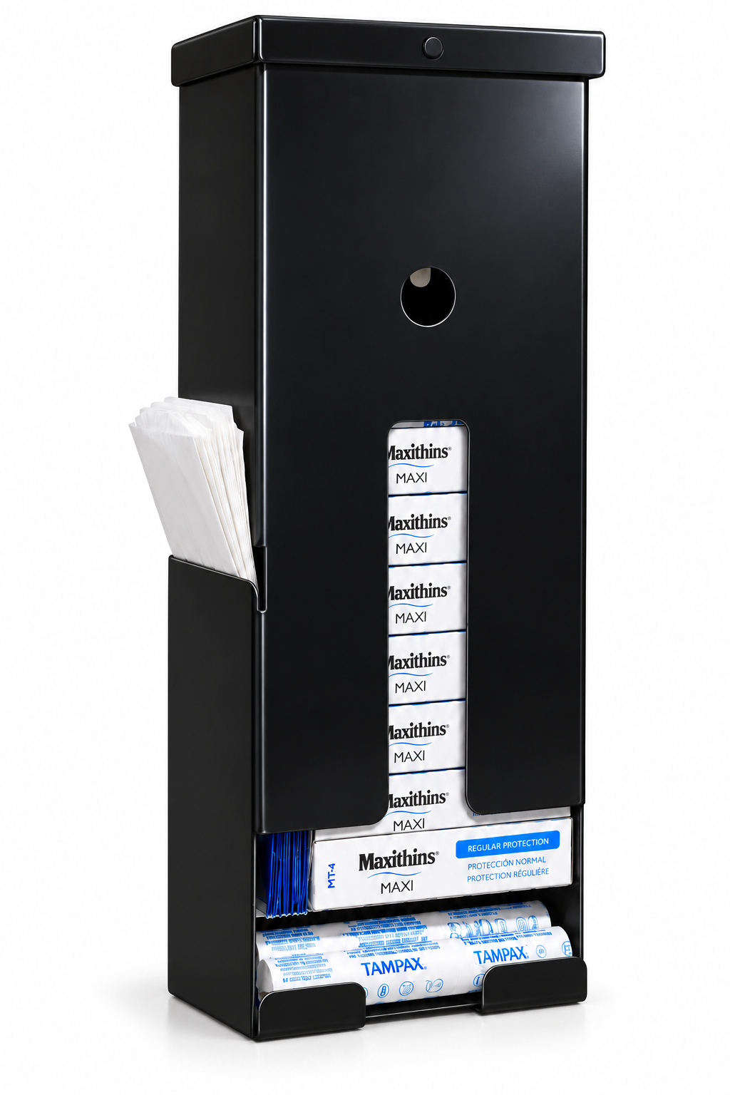 Golden Group International SD8000 Commercial Free-Vend Menstrual Care Dispenser (Empty or Pre-Filled)