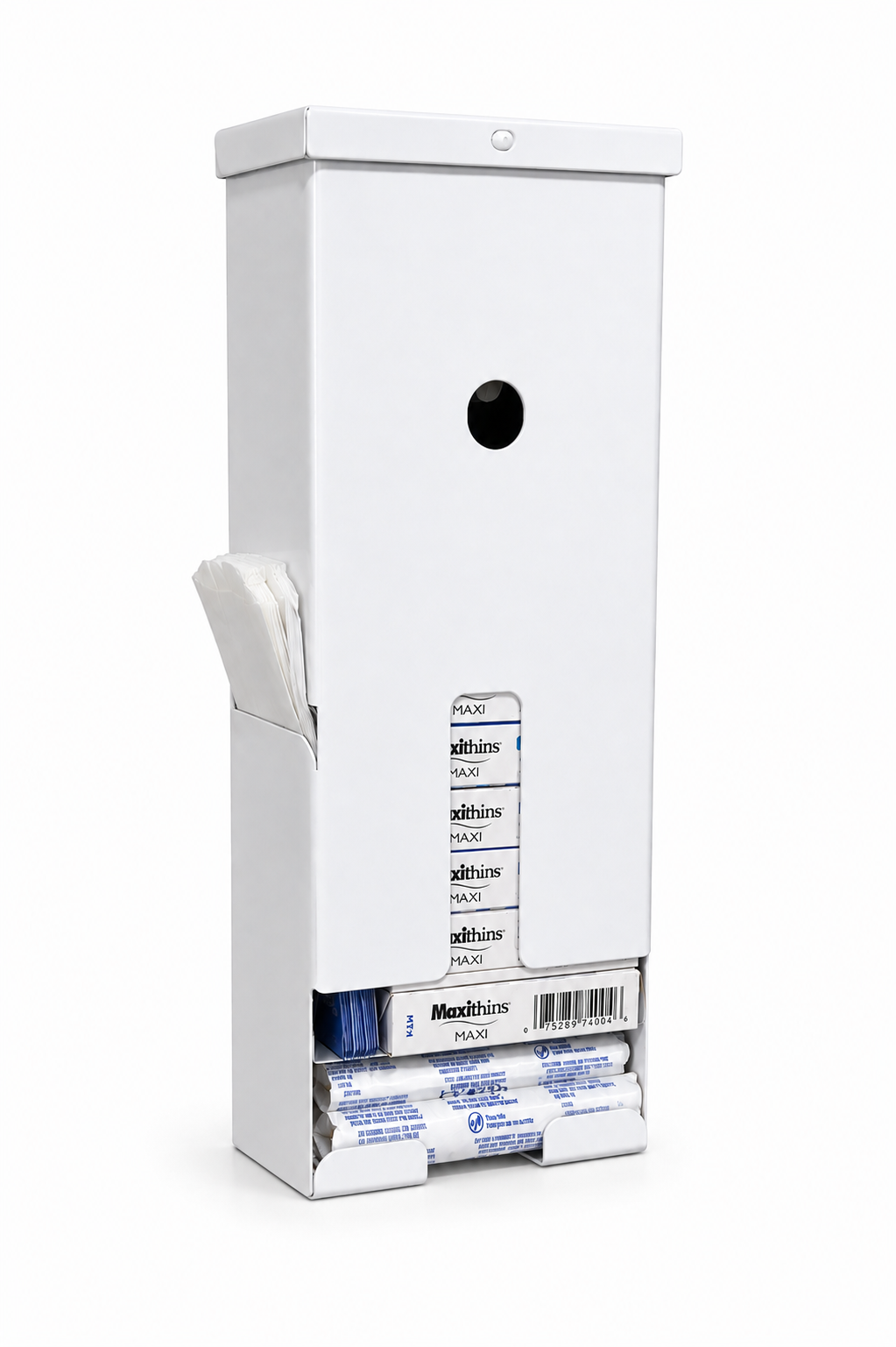 Golden Group International SD8000 Commercial Free-Vend Menstrual Care Dispenser (Empty or Pre-Filled)