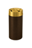 Glaro “Mount Everest” Waste Receptacle –  Satin Brass Tip Action Lid | Choose base color | Made in USA