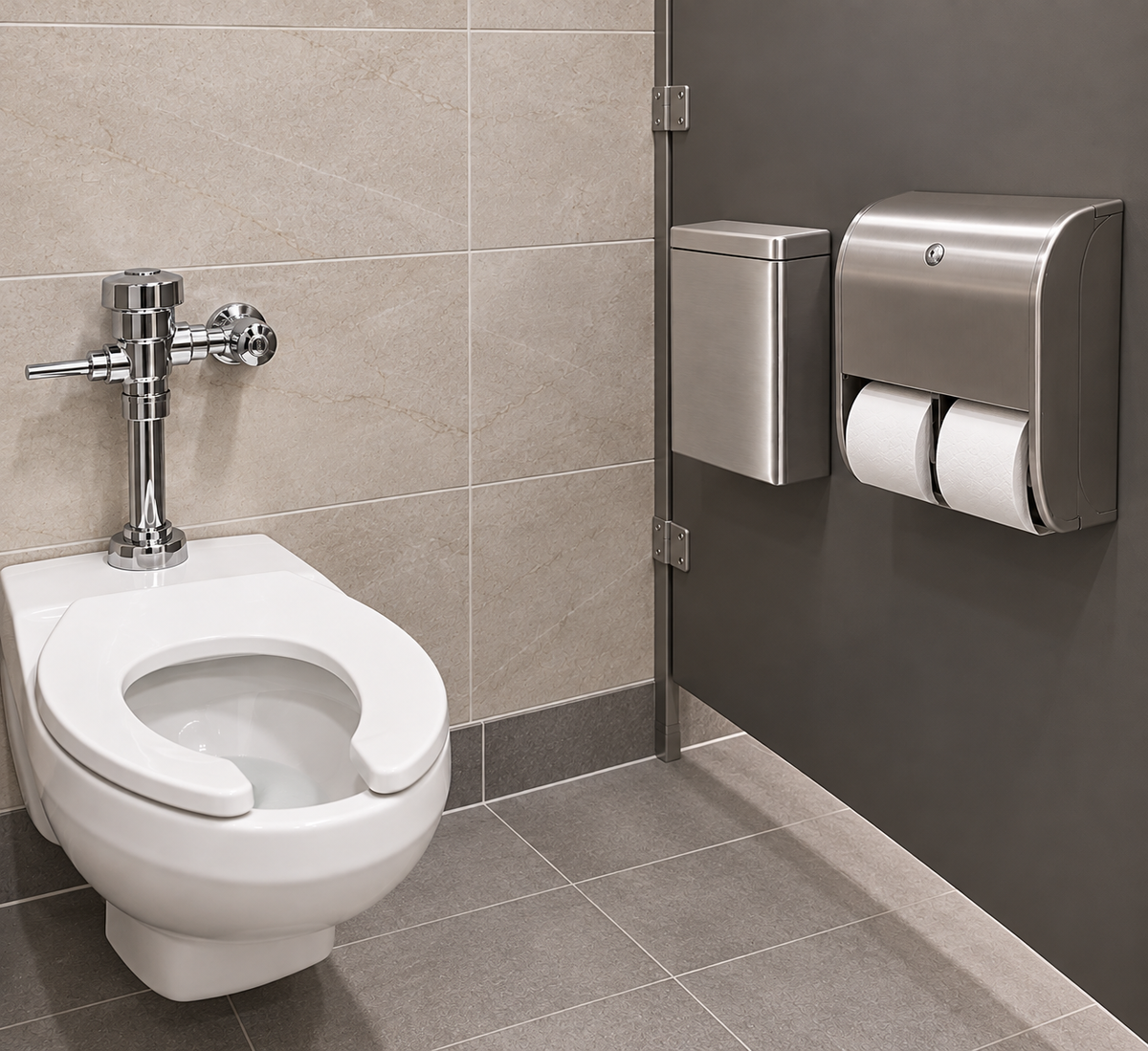 Golden Group International Sanitary Napkin Disposal Receptacle (TD1000) - Steel