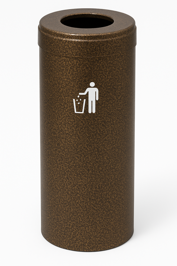 Glaro RecyclePro Value Waste Receptacle – Large Opening | Matching Lid | 15-41 Gallons | Made in USA