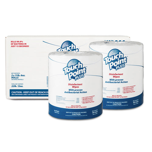 TouchPoint® Plus Disinfectant Wipes