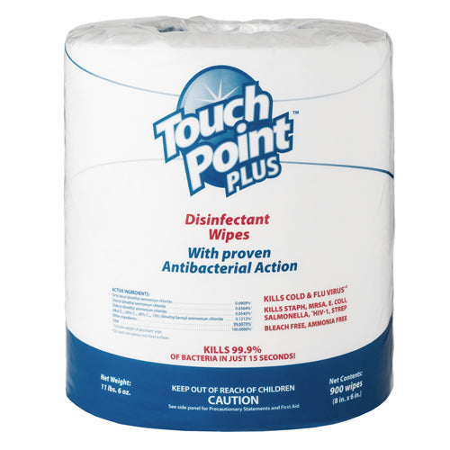 TouchPoint® Plus Disinfectant Wipes