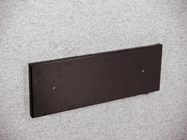 Glaro 24" Half Round Waste Receptacle – 24/29 Gallon Capacity, Wall-Mountable, Satin Brass, Made in USA